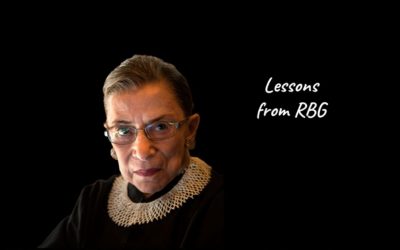 Lessons from RBG