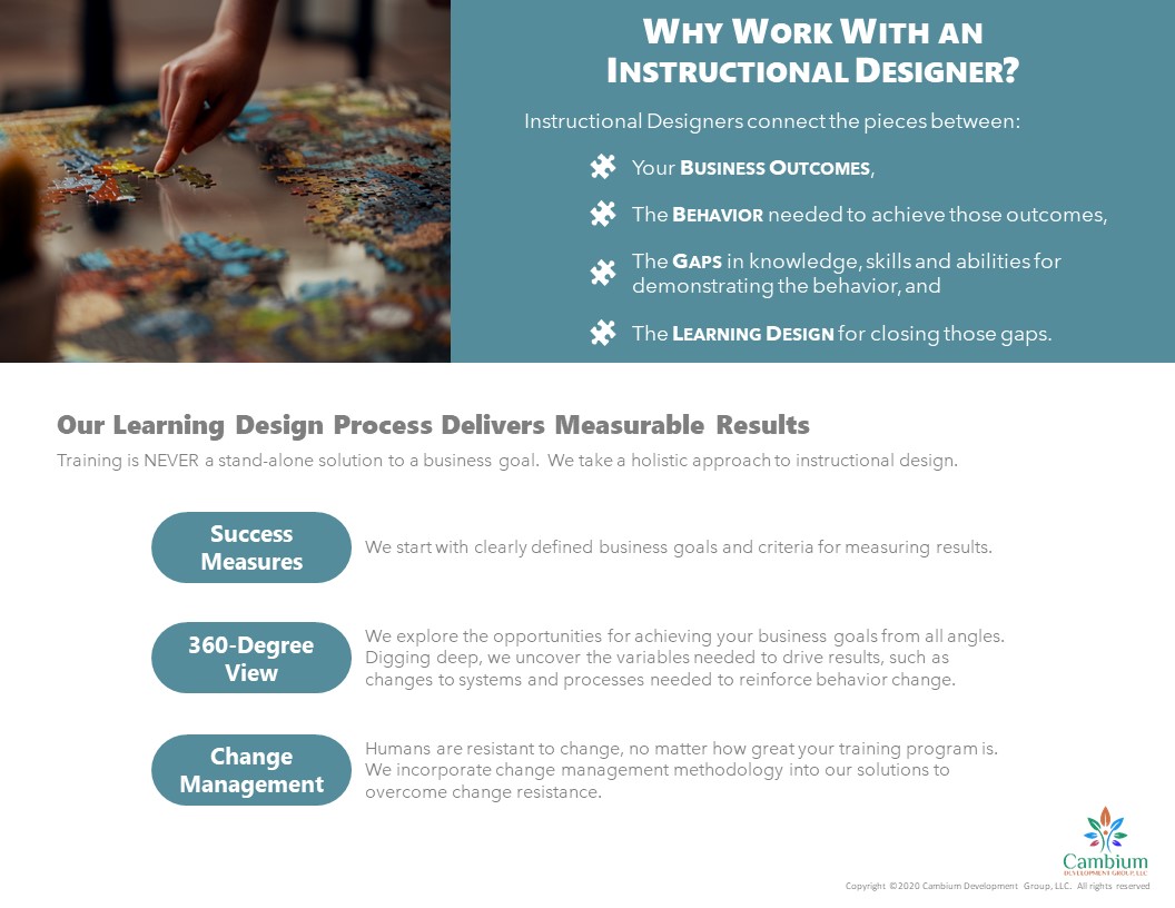 Instructional Design