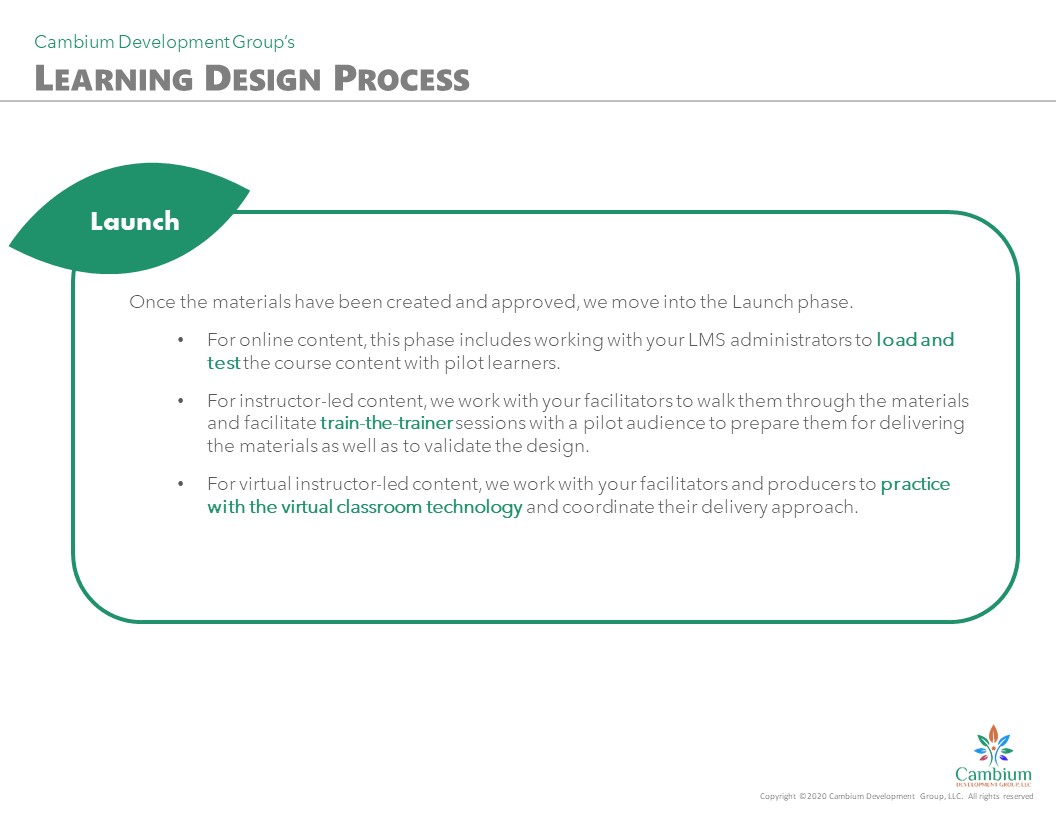 Instructional Design