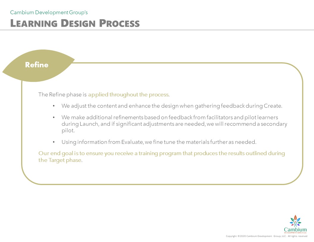 Instructional Design